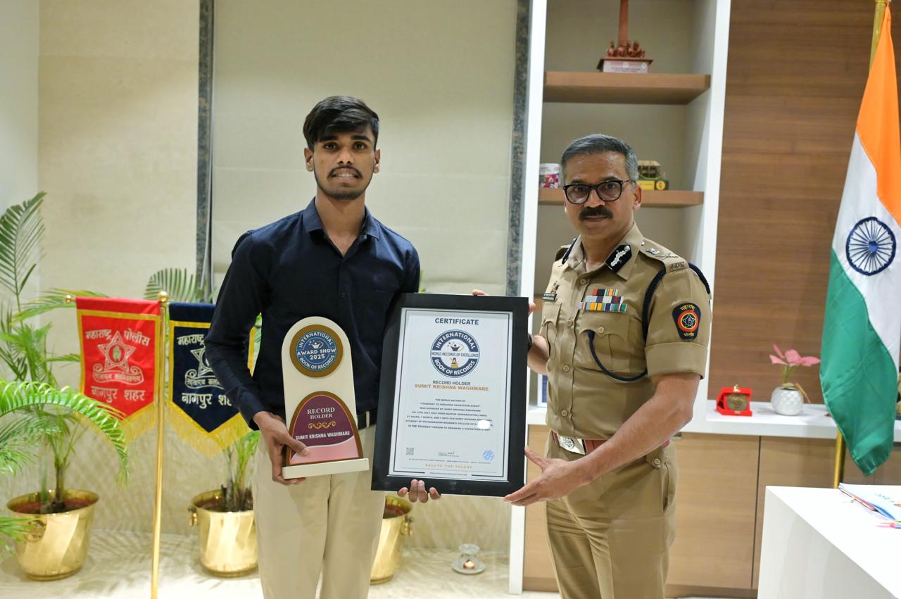 With Commissioner Sir — World Record